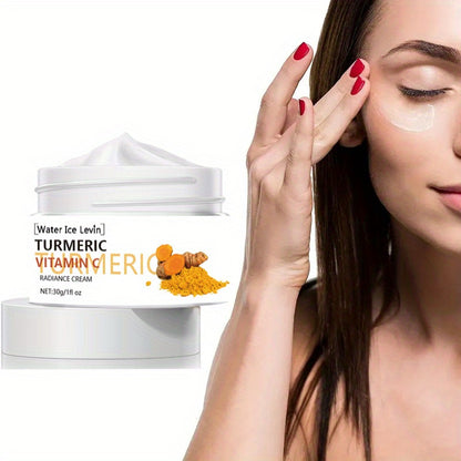 30g Turmeric Vitamin C Eye Cream, Tightens, Moisturizes, Rejuvenates, Smoothes, And Firms Eye Skin, Improves Eye Skin Elasticity