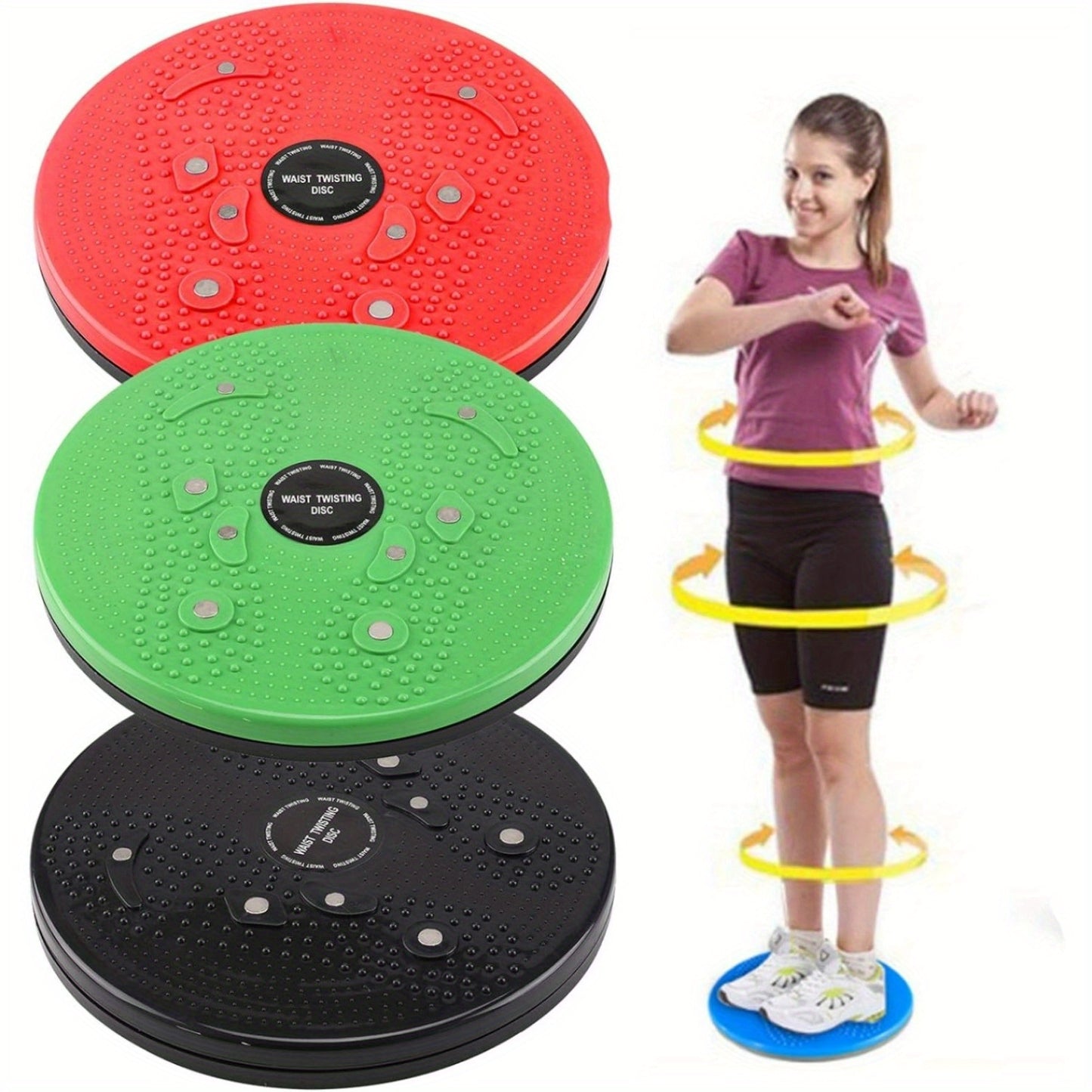 Twist Waist Torsion Disc Board Multifunctional Massage Board Balance Board for Fitness and Exercise