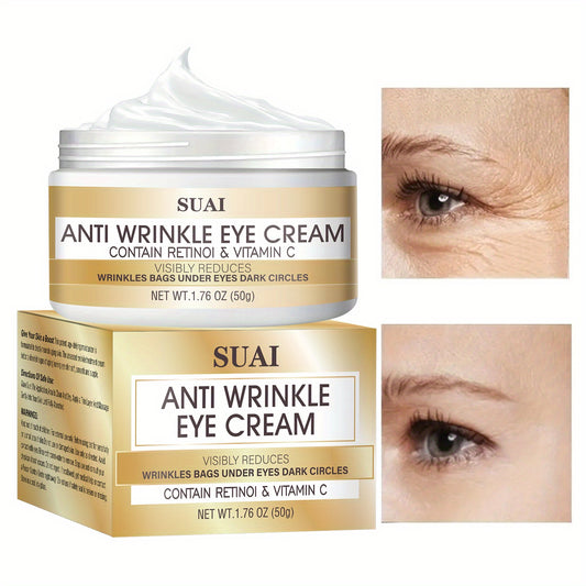 Revitalizing Eye Cream - Creams - Fades Fine Lines, Dark Circles, and Bags, Tightens Eye Contours, Boosts Collagen, Hydrates, and Brightens with Retinol and Vitamin C