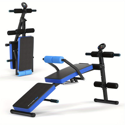 ERGOMASTER Adjustable Weight Bench Foldable Utility Weight Bench for Full Body Workout