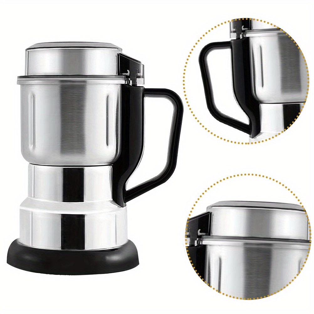 Coffee grinder, home small grains and cereals grinding machine automatic grinder, suitable for home kitchen