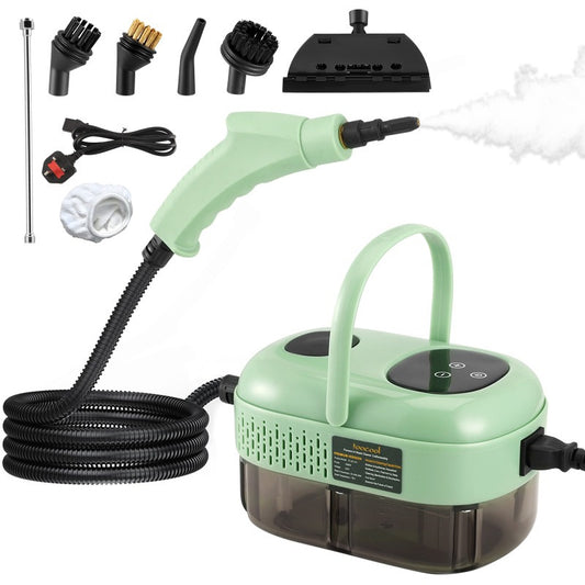 Steam Cleaner for Sofa, 2500W High Pressure Steam Cleaner,1100ml Portable Handheld Clean Steamers for Home use,Smart Touch, High-Temperature Steamer Cleaner for Cleaning Car, Kitchen,Grout and Tile