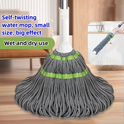 1pc, Self-twisting Water Mop For Floor Wiping, Hand-wash-free Spin Mop, Lazy Mop For Household Wooden Floors, Ceramic Tiles Floor Cleaning, Dust Removal Mop, Cleaning Supplies, Cleaning Tool