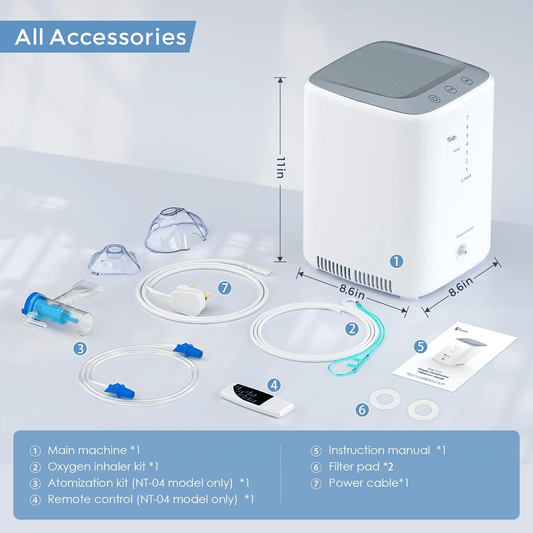 Oxygen machine for home use/stylish oxygen concentrator with touch button/Oxygen and nebulizing 2 in 1