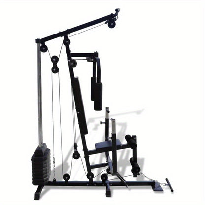 Versatile Home Gym Fitness Machine - Adjustable Resistance for Full Body Workout & Strength Training, Durable Iron Construction