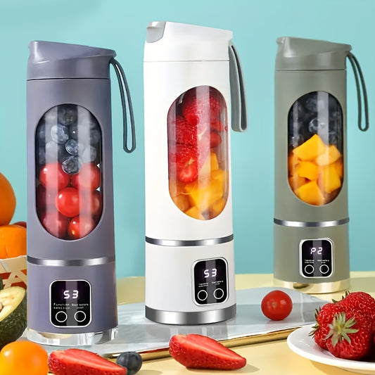 Compact 10.14oz to 16.91oz Portable Blender & Juicer - Easy-to-Clean, Rechargeable, USB Powered, Multi-Functional, Perfect for Fruit, Vegetable, Milkshake, Smoothie Lovers - Ideal for On-the-Go, Travel, Home, Office Use