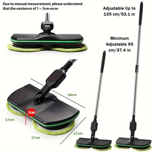 Cordless Electric Mop, Floor Cleaning Electric Mop, Electric Cordless Floor Cleaner Scrubber Sweeper Polisher Mop Set