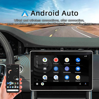 10" 1Din Android Car Radio 2+64G | Carplay, Android Auto, GPS | WIFI & Multimedia Navigation System