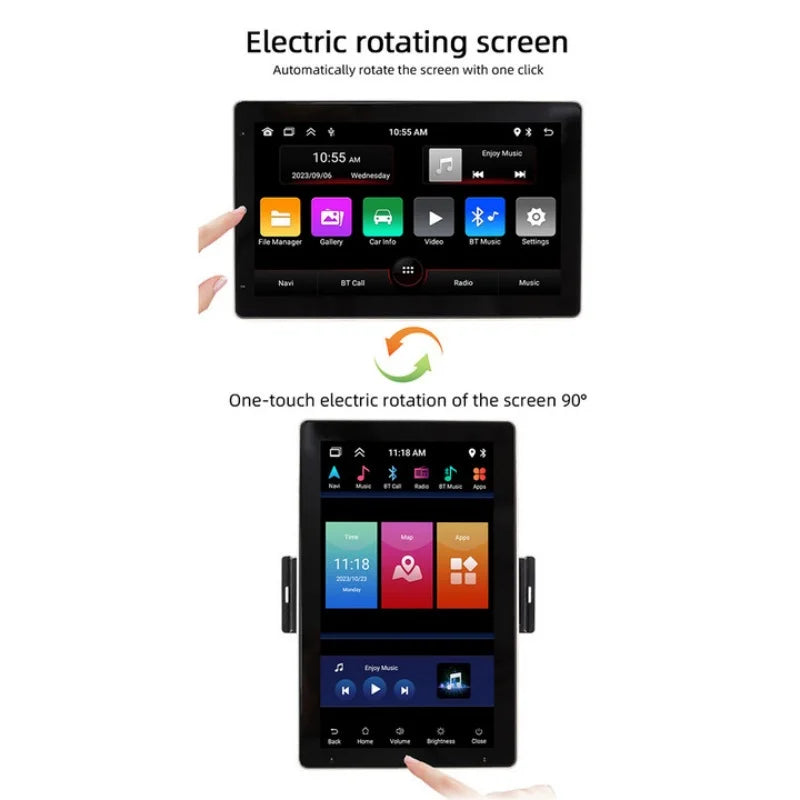 10" 1Din Android Car Radio 2+64G | Carplay, Android Auto, GPS | WIFI & Multimedia Navigation System