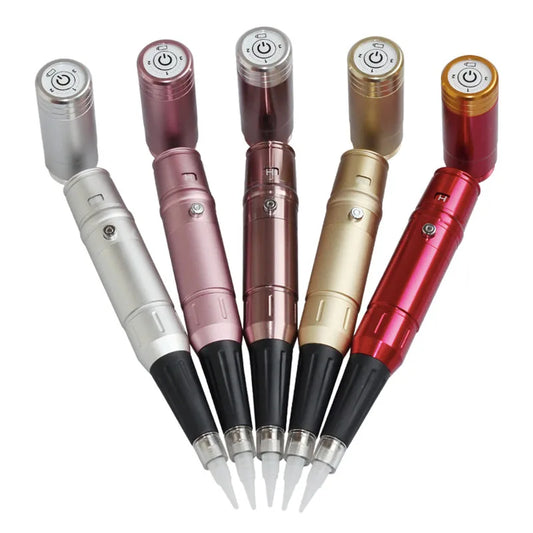 5Color Hight Quality Wireless Permanent Makeup Machine Pen For Eyebrows Lip Tattoo