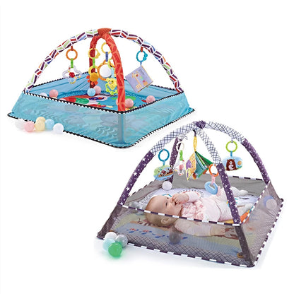 Baby Fitness Frame Crawling Game Blanket Multifunctional Educational Mat Fence Crawling Blanket Infant Rug Enlightenment Toys