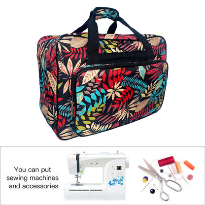 Durable Nylon Sewing Machine Carry Bag Lightweight Handbag Sewer Travel Sew Machine Tote Universal Tools Pouch Carrier