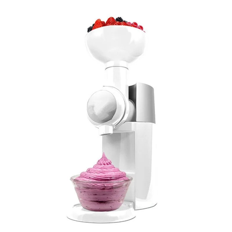 220V Big Boss Swirlio Automatic Frozen Fruit Dessert Machine Fruit Ice Cream Machine Maker Milkshake Machine EU/AU/UK/US