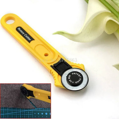 28mm Sewing Accessories Fabric Cutter Leather Craft Circular Cut Rotary Cutter Blade DIY Sewing Tools for Patchwork AA7761