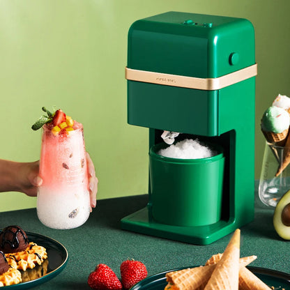 200ML Automatic Ice Cream Machine BQL-B100 Portable Small Household Sand Ice Shaving Machine Children Ice Cream Making Machine