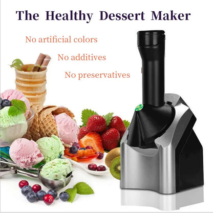 Mini  Fruit Ice Cream Machine, Household Children'S Small  Ice Cream Maker, Slush Machine Ice Cooler Home Appliance