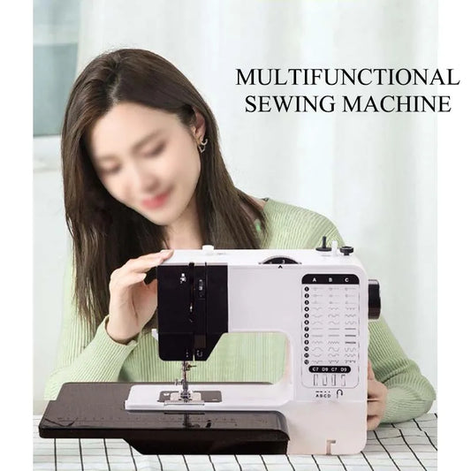 Mini Convenient Electric Sewing Machine Integrated Multifunctional Sewing Machine Household Sewing Machine With Night Light