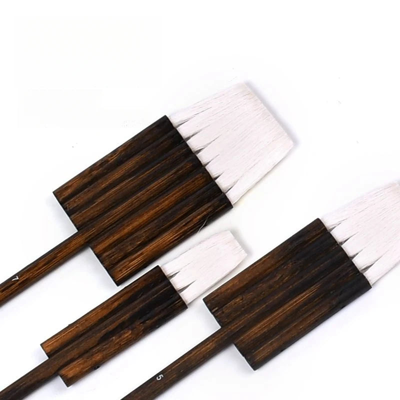 High Quality 1PC 2018F Goat Hair Bamboo Handle Art Supplies Watercolor Artist Brush