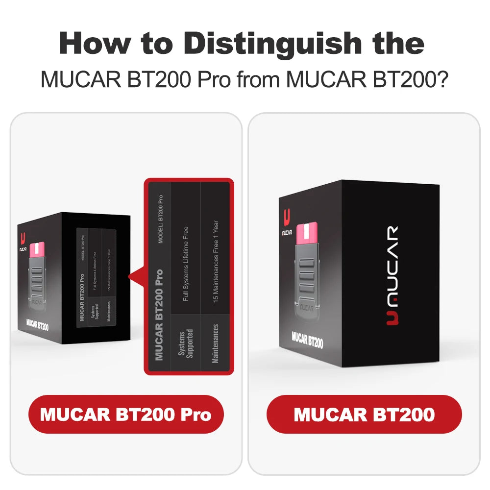 MUCAR BT200 Automotive Diagnostic Tools Obd 2 Bluetooth Wifi Scanner for All Cars Auto Obd2 Tester 15 Resets Diagnosis