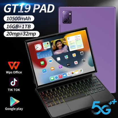 2024 New Tablet 11 inch Android 14.0 HD  5G Call GPS WIFI Google Play Netflix Watch Movies Global Version Language Keyboard