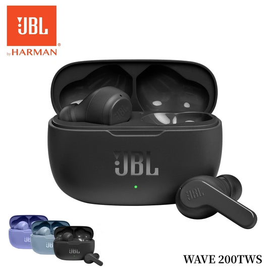 JBL WAVE 200TWS Features True Wireless Earbuds JBL W200 tws Bluetooth 5.0 Earphones  Sports Headphones With Mic HK version