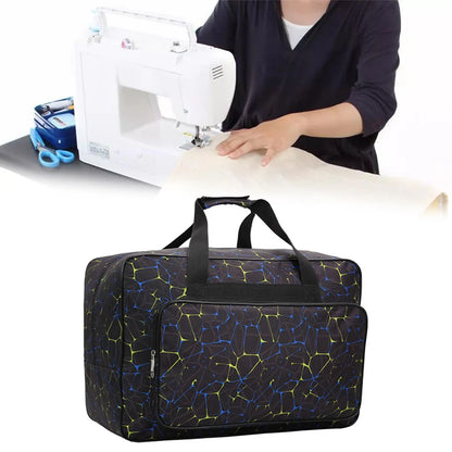 Travel Sewing Machine Carry Bag Carrying Case Storage Pocket Lightweight Handbag Sew Accessories Storage Holder Tote Pockets