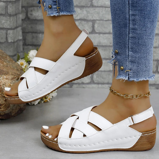 Shoes Women Sandals Summer Soft Shoes For Women Party Shoes Woman Wedge Women's Sandals Casual Footwear Female Women Sandal