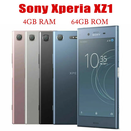 Sony Xperia XZ1 G8341 G8342 5.2" LTE 4GB RAM 64GB ROM 701SO Japan Version 4G Single/Dual SIM Original Unlocked Moblie Bar Phone