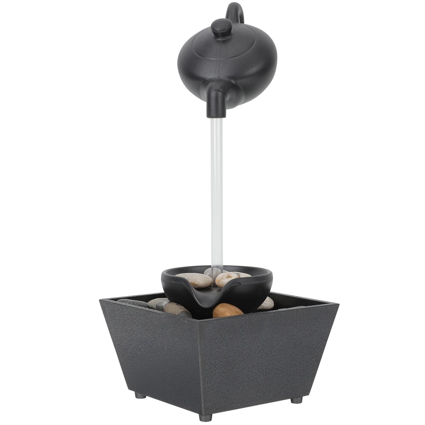 Outdoor Fountain Fountains Electric Teapot Decor Desk Water Feature Fengshui Desktop