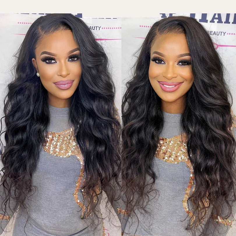 Human Hair Loose Wave Silk Base Full Lace Wigs Brazilian Glueless Wig Pre Plucked 5x5 Silk Top Full Lace Wigs Bleached Knots