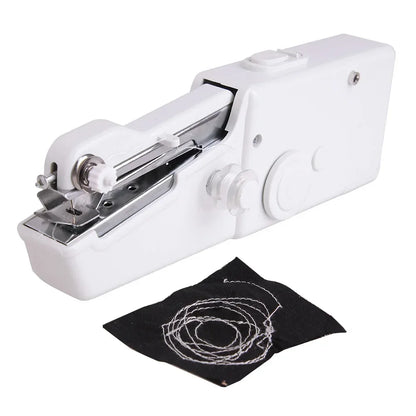 Quick Repair DIY Clothes Needlework Sewing Hand Sewing Machine Mini Hand Sewing Machine Electric Needlework Portable