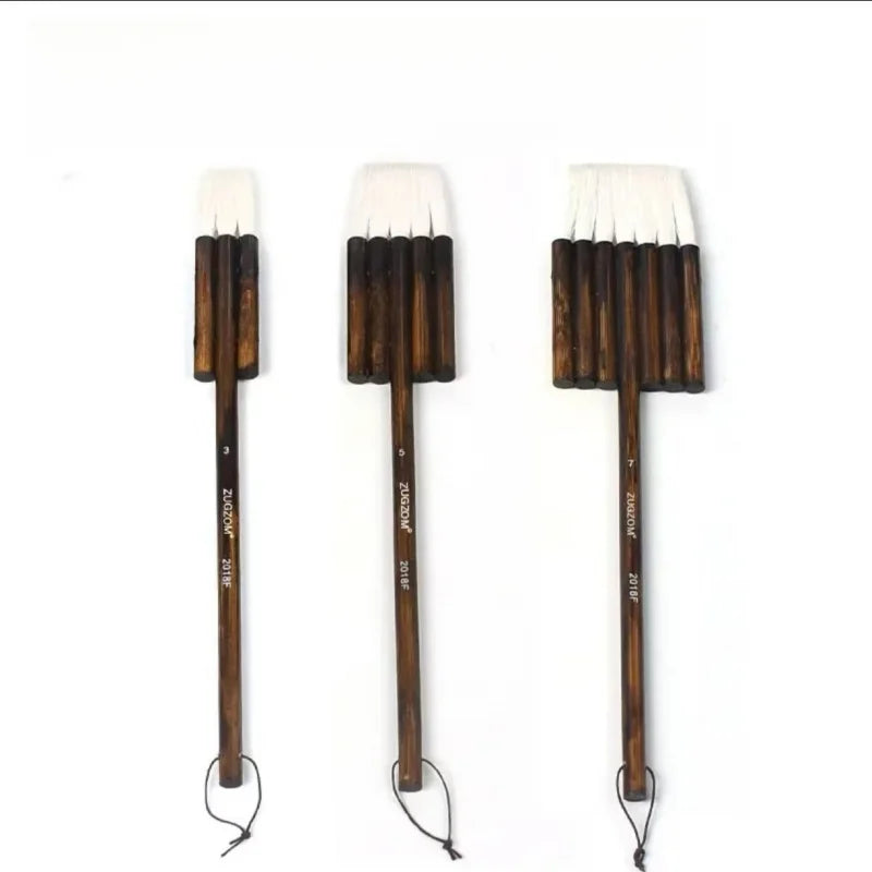 High Quality 1PC 2018F Goat Hair Bamboo Handle Art Supplies Watercolor Artist Brush