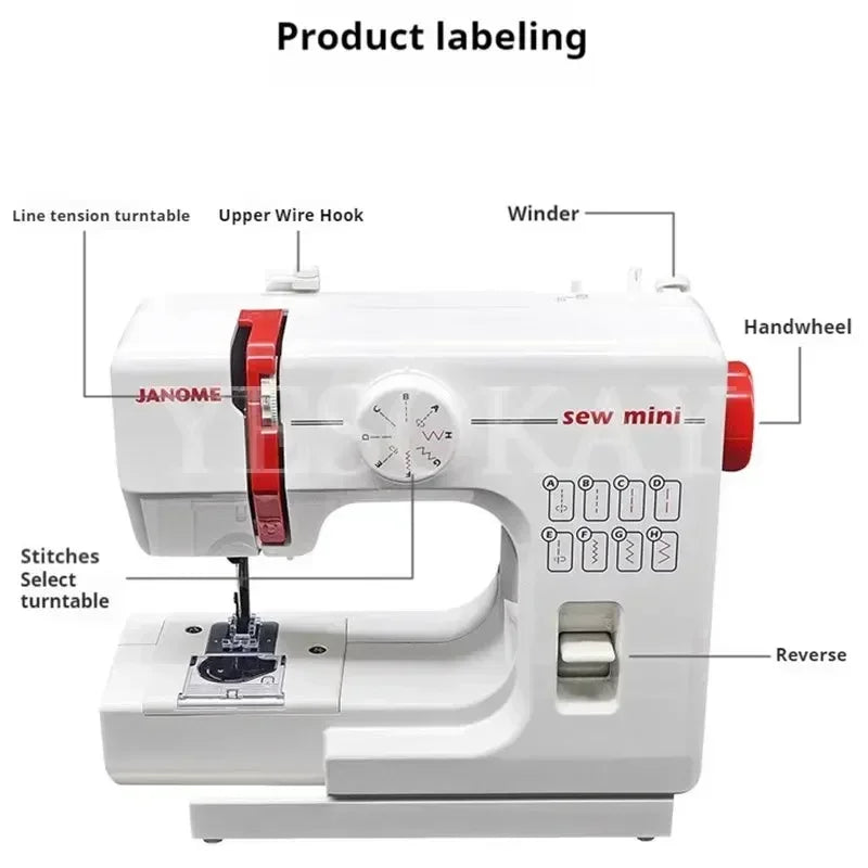 Heavy Machinery Sewing Machine 180AT Household Sewing Machine Multi-function Professional Machinery Sewing Machine