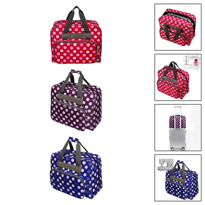 Sewing Machine Carrying Case with Shoulder Portable Universal Sewing Accessories Carrier Bag Carry Tote Bag for Travel Home