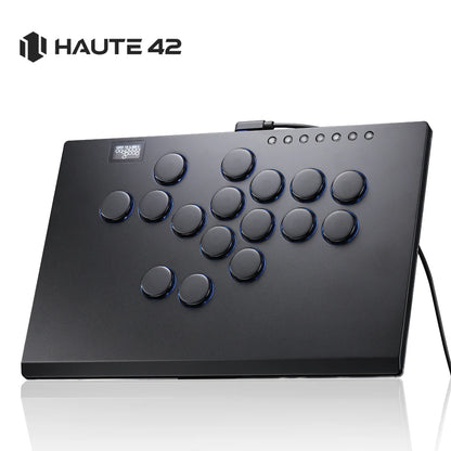 Haute42 Aluminium Alloy joystick Arcade Hitbox Leverless Controller Controle Arcade For PC/ Ps4 / ps5/Steam Fightstick Hitbox