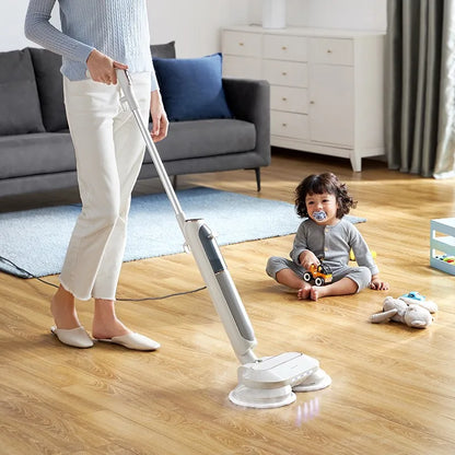 Morphy Richards MR3200 Foldable Steam Mop High Temperature Sterilization Mop Cleaner For Home Tile Wood Floor 220V LED Display