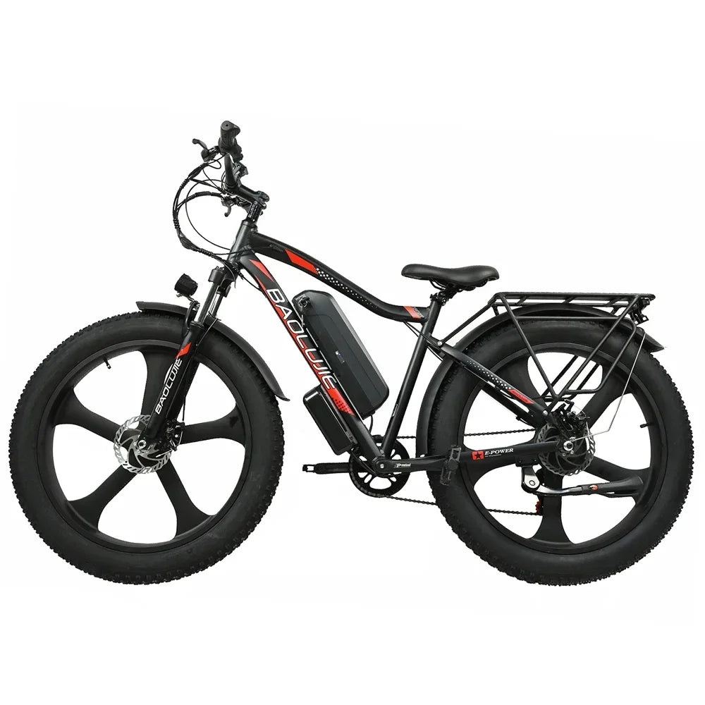 EU Stock Electric Bicycle 48V 13AH 250W 500W 1000W 26*4inch Fat Tire Display LED Ebike Mountain Off-road MTB Beach Electric Bike