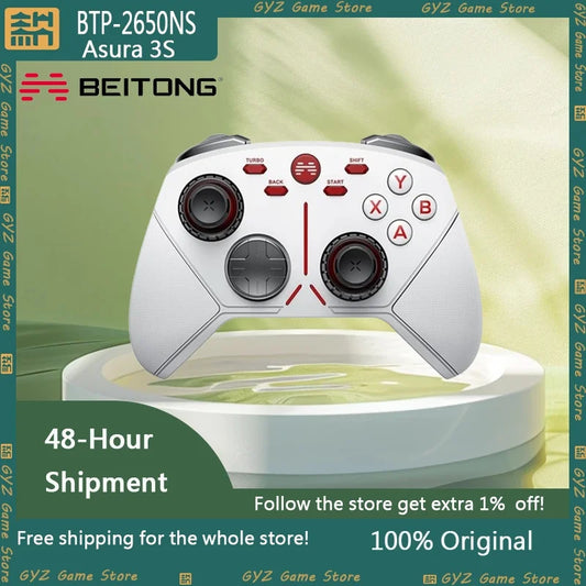 BEITONG Asura 3S Multi Platform PC Switch Wireless Gamepad For Switch/Lite/Oled Steam Windows Gaming Joystick/Handle Controller