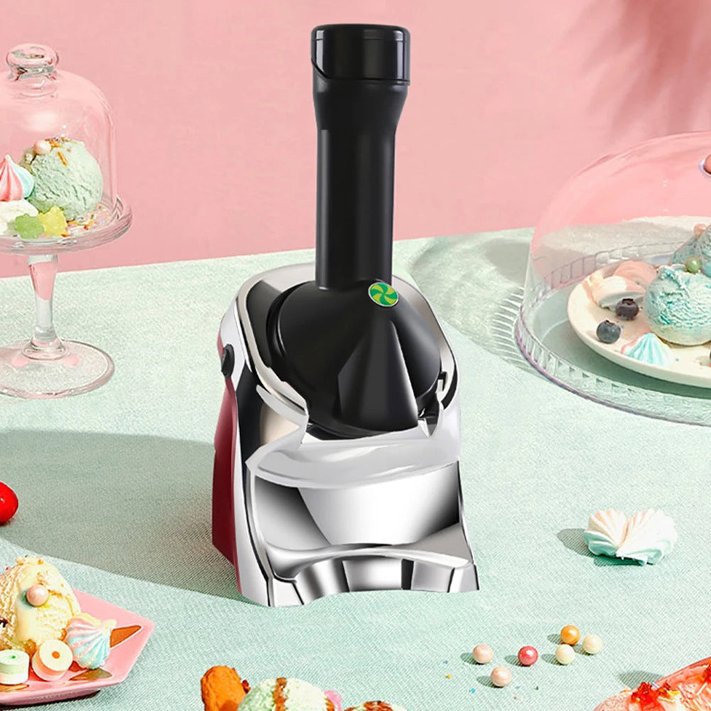 Ice Cream Machine 220V Household Automatic Fruit Ice Cream Maker Frozen Fruit Dessert Milkshake Machine Ice Cream Tools Applianc