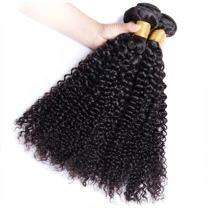 Mongolian Kinky Curly Human Hair Bundles – Wholesale Natural Extensions, 1/3/4 Pieces, Topper for Women, Free Shipping