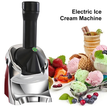 Ice Cream Machine 110V/220V Household Automatic Fruit Ice Cream Maker Frozen Fruit Dessert Milkshake Machine Ice Cream Tools