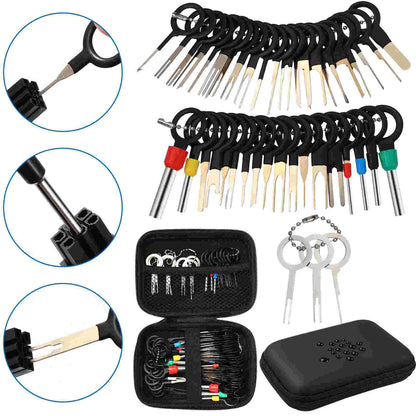 76 Pcs Depinning Tool Terminal Removal Automotive Connectors The Watch Mechanical Ejector