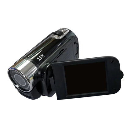 1080P LED Light High Definition Shooting Video Record Portable Camcorder Professional Digital Camera (Black)