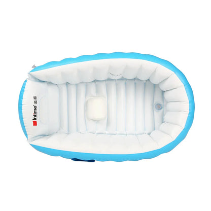 Baby Inflatable Bathtub Portable Infant Toddler Bathing Tub Non Slip Travel Mini Swimming Pool Foldable Shower Basin