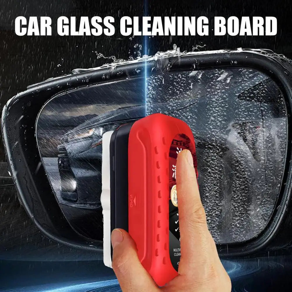 Automotive Oil Film Cleaning Brush Hydrophobic Glass Coating Protection Windshield Rain Repeller Car Glass Window Cleaning Board