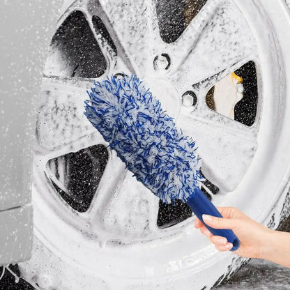 Plush Soft Microfiber Wheel Cleaning Brush Car Detailing Brushes For Auto Motorcycle Maintenance Care Clean Tool Car Accessorie