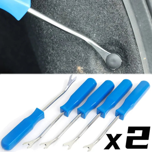 Car Remover Tool Screwdriver Nail Puller Car Door Trim Remove Pry Panel Repair Plier Tool Clip Open Tool Quickly Fastener C Y0F0