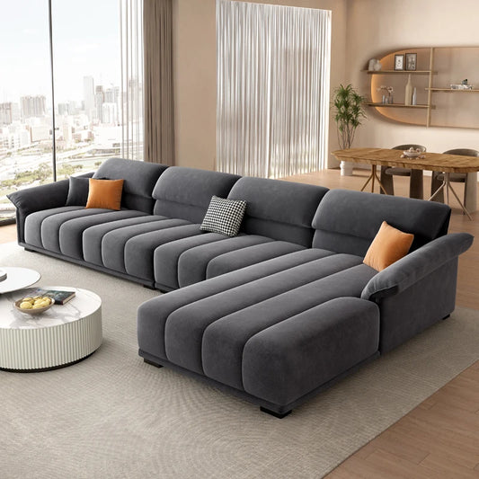 Luxury European Sofa Living Room Sectional Minimalist Modular Sofa Comfortable Lounge Divano Soggiorno Di Lusso Room Decor