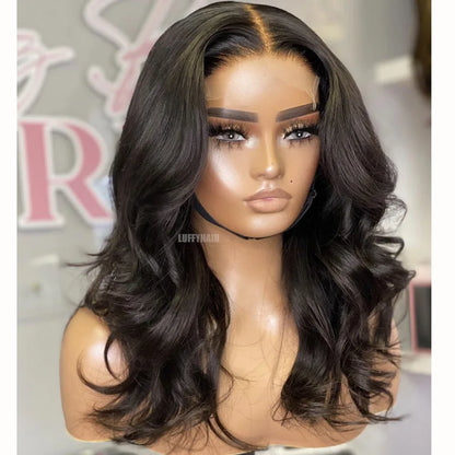 Natural Wave Silk Base Full Lace Human Hair Wigs Peruvian Human Hair Silk Top Full Lace Wig With Pre Plucked Natural Hairline