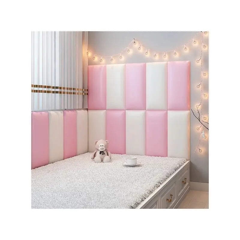 Solid Bed Headboard Cabecero Cama 135 Bedroom Decor Anti-collision Wall Panels Tete De Lit Self Adhesive Wallpaper Head Board